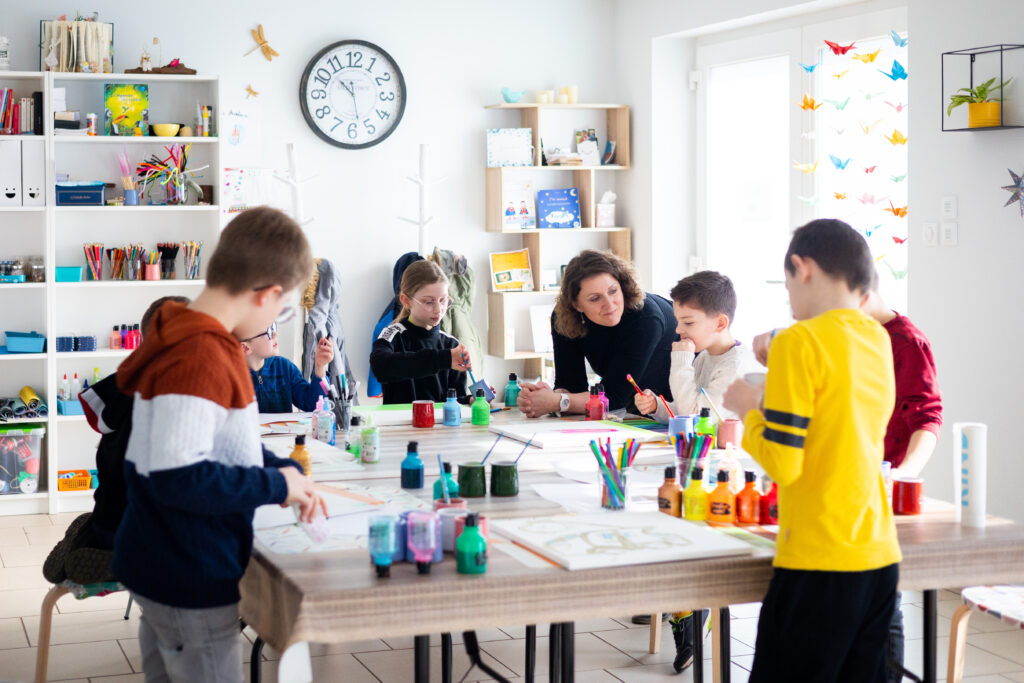 Atelier bibliocréatif, un temps créatif après le temps lecture